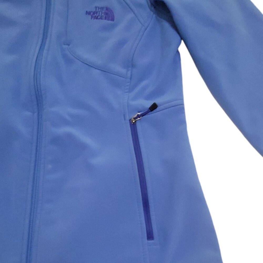 The North Face Womens Medium Softshell Jacket Light Blue - Picture 5 of 16